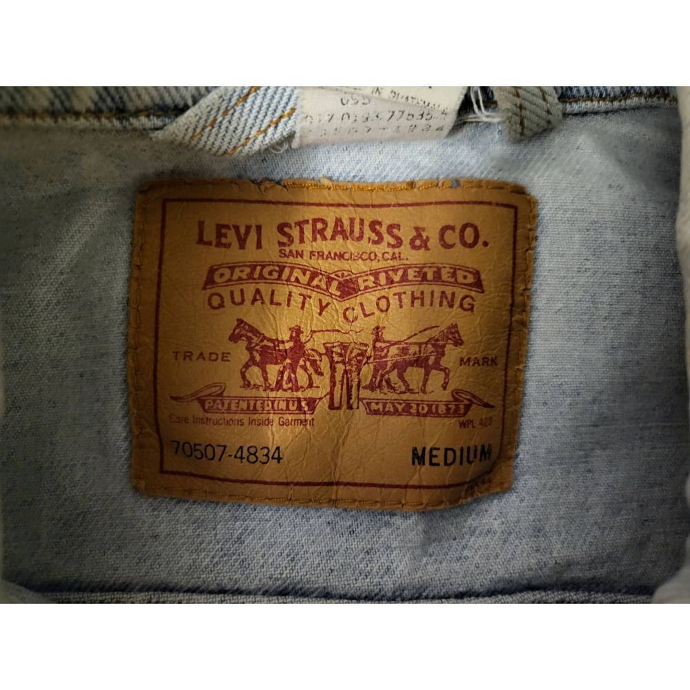 Levi Strauss VTG Jean Jacket Size Medium in good condition - Picture 3 of 5
